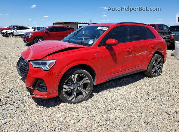 WA1EEDF30R1062824 2024 AUDI Q3 Red უკანა მარცხენა