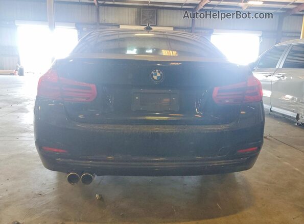 WBA8B9G33HNU56376 2017 BMW 3 SERIES Черный Вид салона спереди