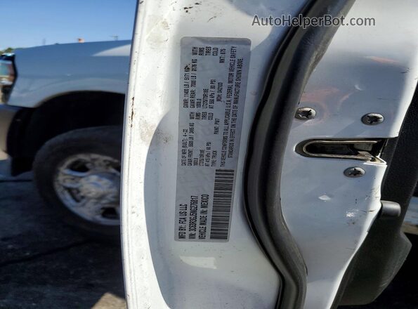 3C63R3GJ5NG276817 2022 RAM 3500 White Widok naklejki z numerem VIN