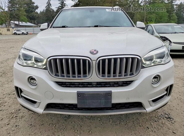 5UXKR0C57H0V68925 2017 BMW X5 White 