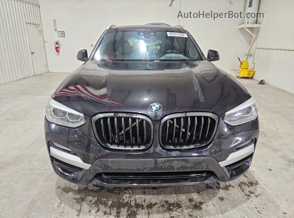 5UXTR7C54KLF32518 2019 BMW X3 Black 