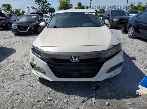 1HGCV1F39LA057884 2020 HONDA ACCORD White 