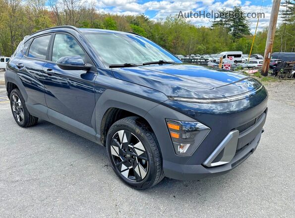 KM8HBCAB3SU203583 2025 HYUNDAI KONA Blue Widok z przodu