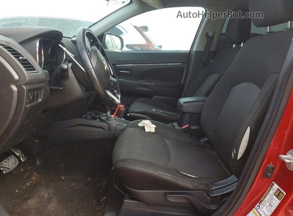 JA4AP3AU9HZ050352 2017 MITSUBISHI OUTLANDER Red Առջևի վահանակի տեսք