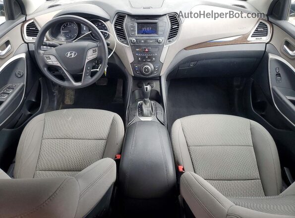 5XYZTDLB1JG513286 2018 HYUNDAI SANTA Gray 