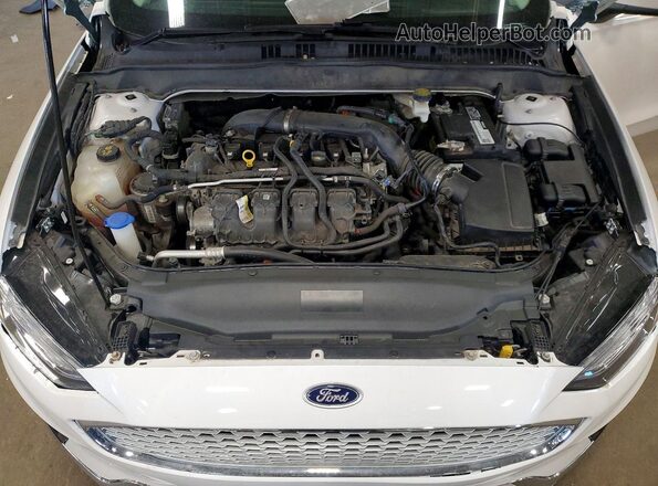 3FA6P0T9XLR170537 2020 FORD FUSION Белый Вид задней части салона