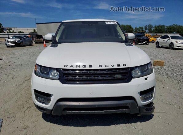 SALWR2PF5GA112585 2016 LAND ROVER RANGE White უკანა ხედი