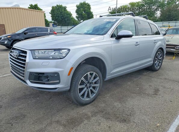 WA1VAAF71JD019111 2018 AUDI Q7 Gray Задня ліва чверть