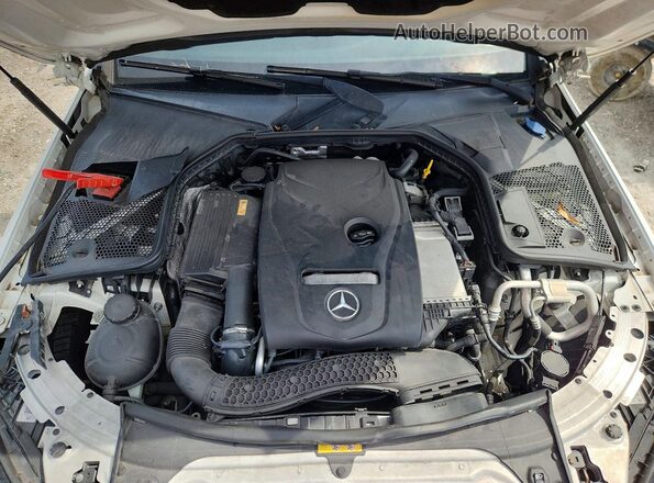 WDDWJ4KB6HF400091 2017 MERCEDES-BENZ C White 