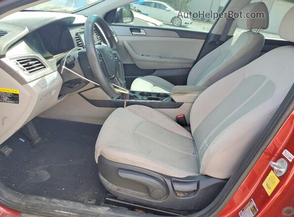 5NPE24AF7HH515330 2017 HYUNDAI SONATA Red 