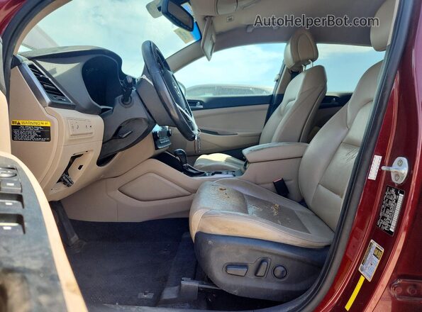 KM8J33A22GU222535 2016 HYUNDAI TUCSON Red 