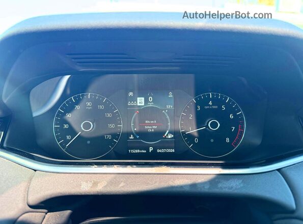 SALZJ2FX4LH011179 2020 LAND ROVER RANGE ROVER White Առջևի վահանակի տեսք