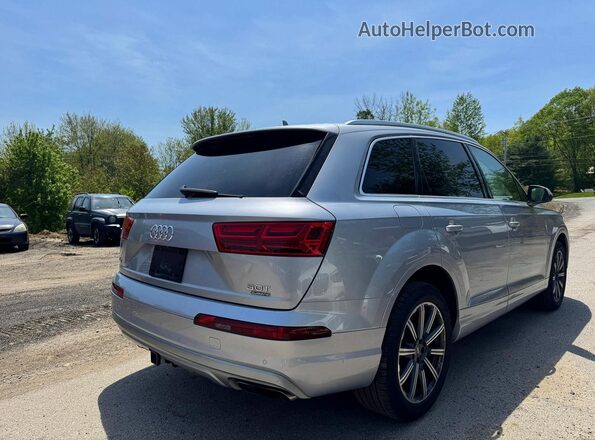 WA1LAAF78HD004851 2017 AUDI Q7 Silver წინა ხედი