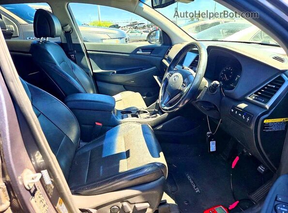KM8J3CA23JU753508 2018 HYUNDAI TUCSON Gray 