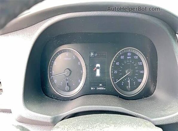 KM8J3CA28GU094821 2016 HYUNDAI TUCSON Gray 