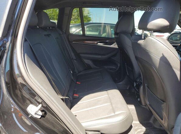 5UXTR7C59KLF34684 2019 BMW X3 Black Engine compartment view