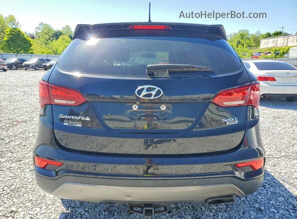 5NMZTDLB8JH061293 2018 HYUNDAI SANTA FE Black 