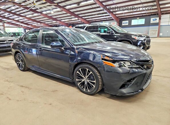 4T1G11AK8LU342743 2020 TOYOTA CAMRY Blue Delantero derecho