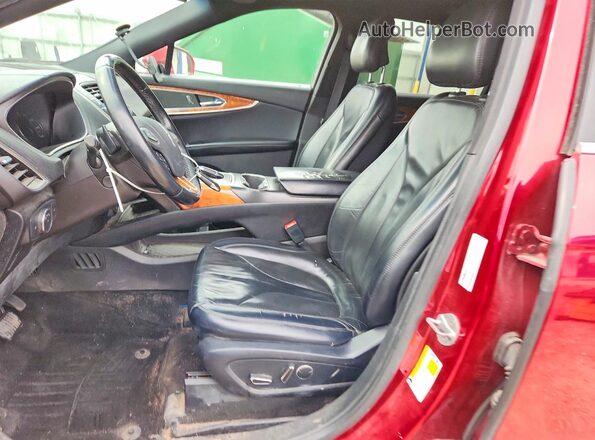2LMPJ8KR3HBL49539 2017 LINCOLN MKX Red Вид панелі приладів