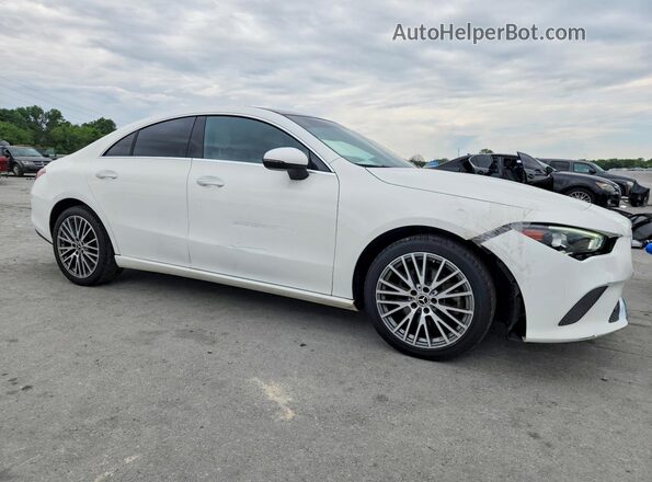 W1K5J4HB4MN148232 2021 MERCEDES-BENZ CLA-CLASS White Widok z przodu