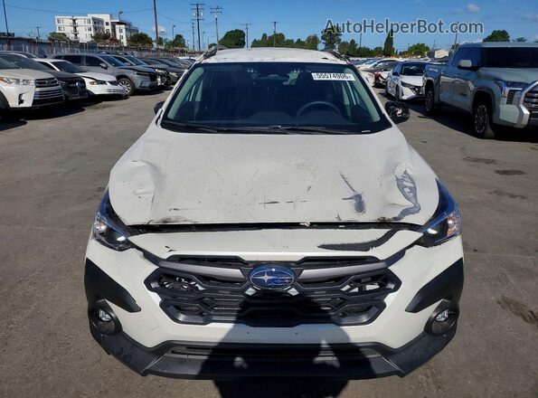 4S4GUHD64T3709979 2026 SUBARU CROSSTREK White Вид ззаду