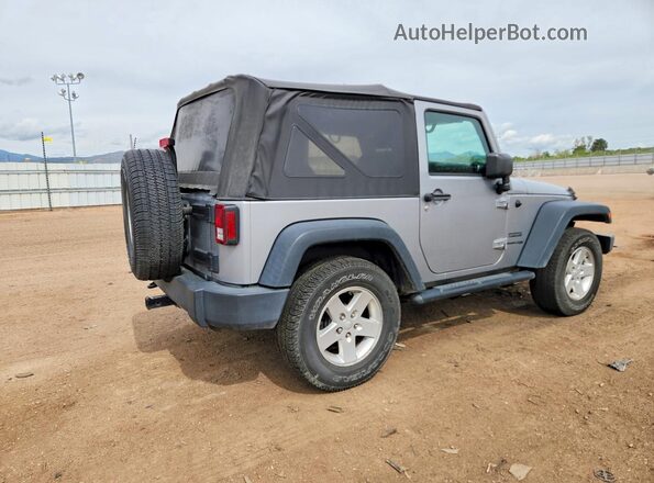 1C4AJWAG9JL829228 2018 JEEP WRANGLER Gray 