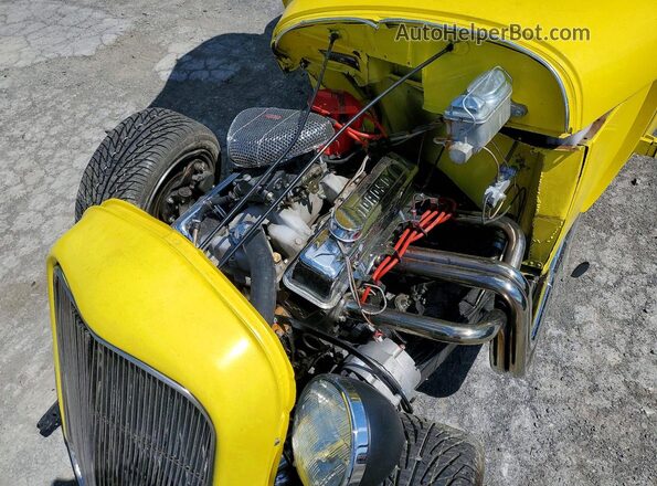 A3468840 1930 FORD UK Yellow Սալոնի հետևի տեսք