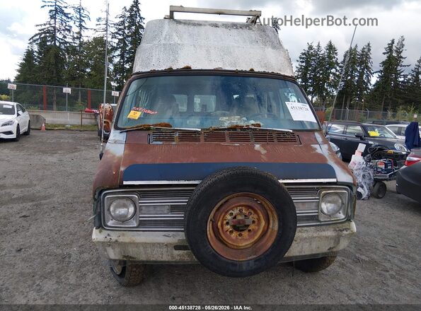 B35BE7K103404     1977 DODGE VAN TR Синий 