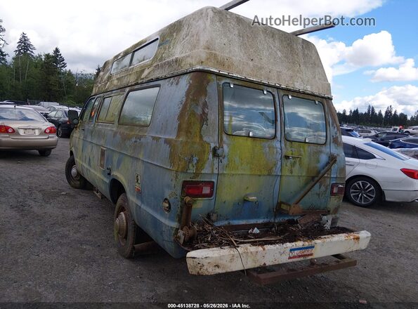 B35BE7K103404     1977 DODGE VAN TR Синий 
