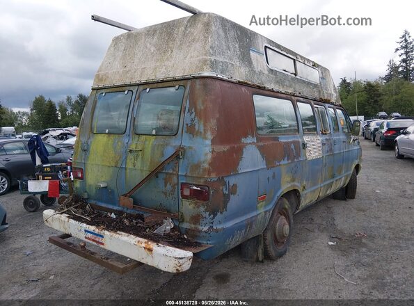 B35BE7K103404     1977 DODGE VAN TR Синий 