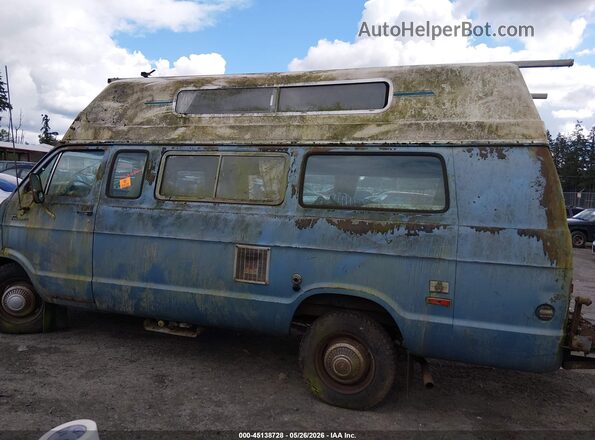 B35BE7K103404     1977 DODGE VAN TR Синий 