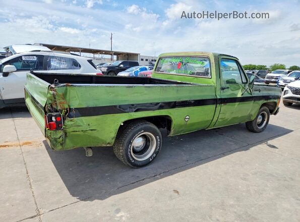 CCL146F303821 1976 CHEVROLET C10 Green Rear right