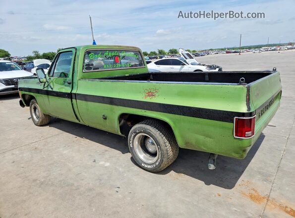 CCL146F303821 1976 CHEVROLET C10 Green Rear left