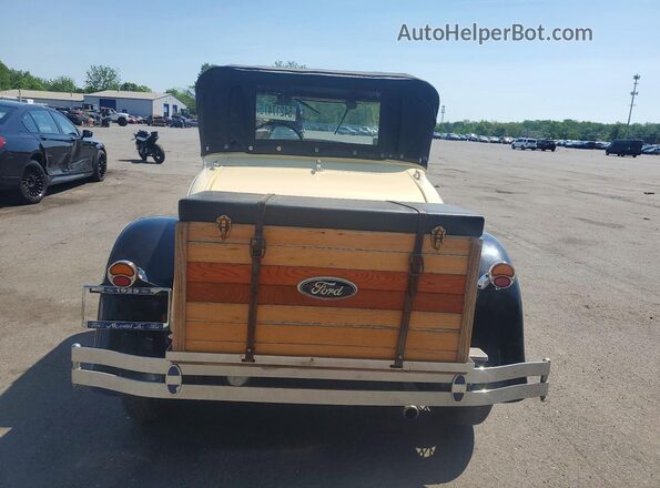 CT28765 1929 FORD MODEL White 