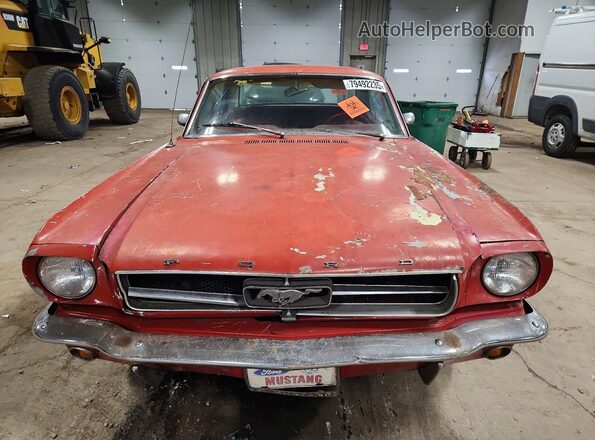 F07F204222 1965 FORD MUSTANG Red Front view