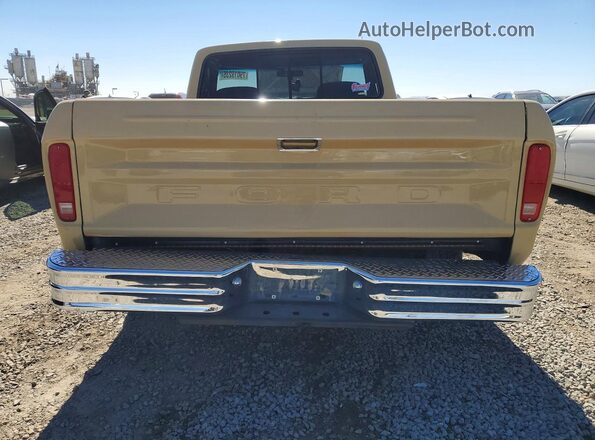 F10BNBC3094 1978 FORD F100 Beige Вид ззаду