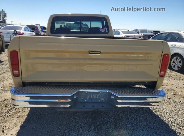 F10BNBC3094 1978 FORD F100 Beige Вид задніх сидінь