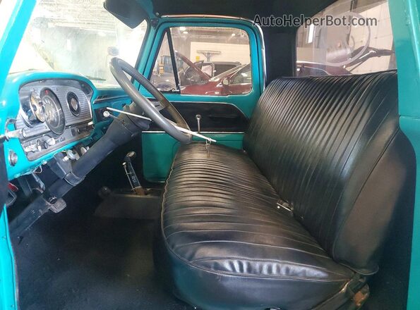 F10JH483251 1964 FORD F100 Turquoise 