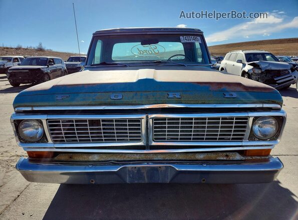 F10YKG77597 1970 FORD F100 Двухцветный 