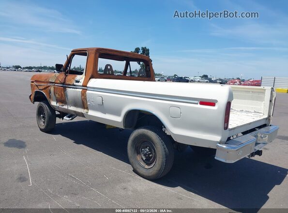 F26SRCE4543       1978 FORD F250 Белый Задняя левая четверть