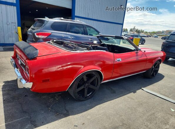 F3F03H155108F 1973 FORD MUSTANG Red Tył prawy