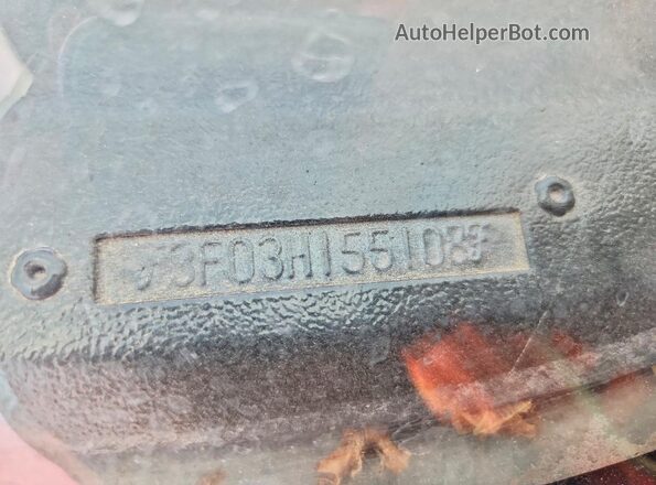 F3F03H155108F 1973 FORD MUSTANG Red Widok komory silnika