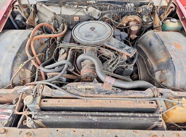 F9122030 1969 CADILLAC DEVILLE Темно-бордовый Вид задней части салона