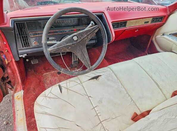 F9122030 1969 CADILLAC DEVILLE Темно-бордовый Вид панели приборов