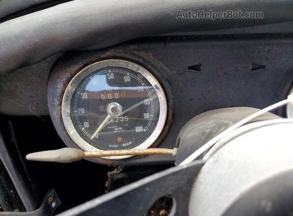 GAN4U58898G 1967 MG MIDGET Черный Вид щитка приборов