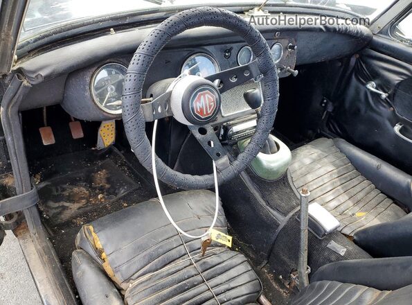 GAN4U58898G 1967 MG MIDGET Черный Вид панели приборов