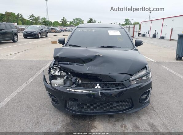 JA32U2FU1HU014236 2017 MITSUBISHI LANCER Black Vista del cuadro de instrumentos