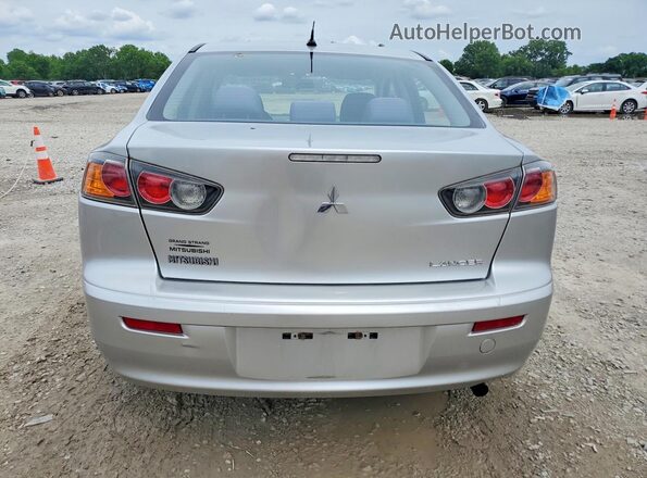 JA32U2FU4GU008185 2016 MITSUBISHI LANCER Silver უკანა ხედი