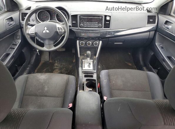 JA32U2FU4GU008185 2016 MITSUBISHI LANCER Silver წინა პანელის ხედი