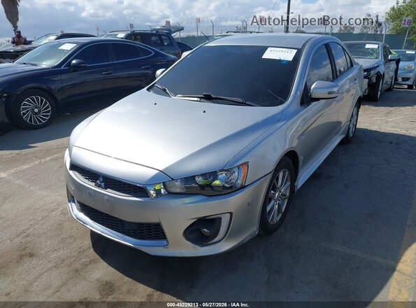 JA32U2FU7GU007841 2016 MITSUBISHI LANCER Silver Przód lewy